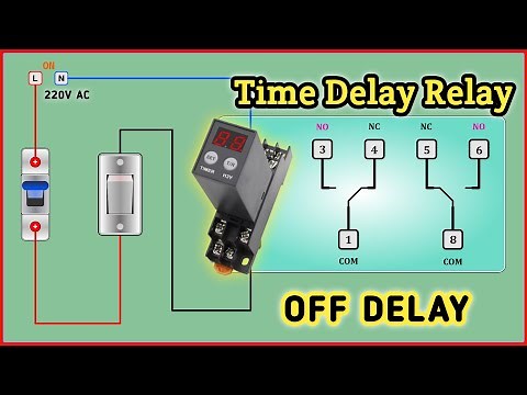 How the Relay Timer Works (OFF Delay)