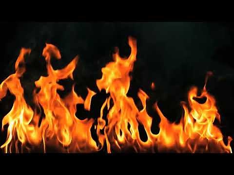 Fire background with sound