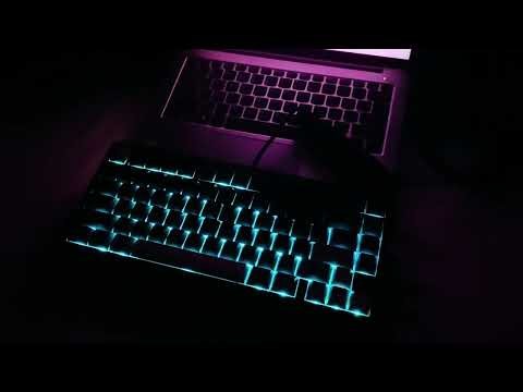 INKY 75 RGB with Audio Version #pc #keyboard #typing #mechanicalkeyboard #gamingkeyboard