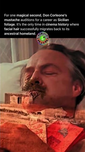 Godfather Dissolve Editing Merges Don Vito Corleone Mustache With Sicilian Landscape Visual Metaphor