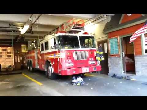 FDNY ladder 123 Spare acting ladder 129 responds to Box4477