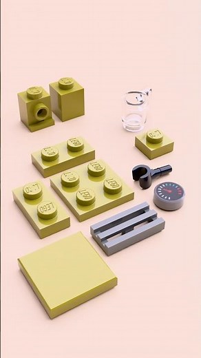 LEGO Coffee Machine ☕️ | Built with Only 11 Pieces