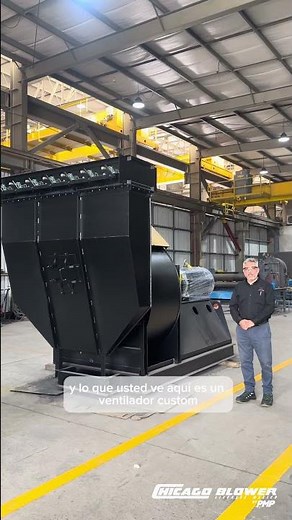 Fabricación de ventiladores industriales | Chicago Blower MX