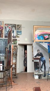 Anna Kondrateva in her studio #drawing #sketch #arttiktok #arttips #howtodraw #dibujosalapiz #art #f | Elizabeth Hedden