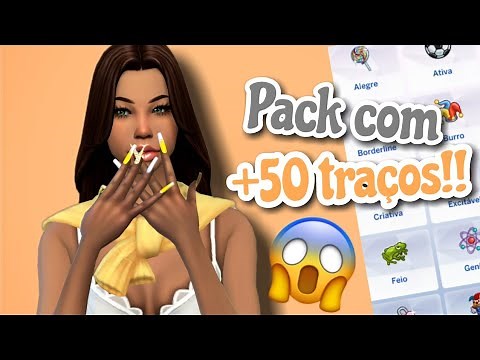 MEGA PACK CC COM +50 TRAÇOS PARA MELHORAR A SUA GAMEPLAY | The Sims 4 - Mod Review