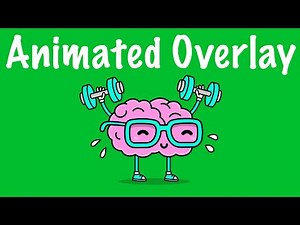 Brain Workout Green Screen Animation | COPYRIGHT FREE Download!
