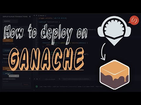 Deploy & Test Smart Contract on Local Ethereum Blockchain using Remix | Ganache Tutorial