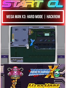 Mega Man X3 Hard Mode Hackrom SNES gameplay