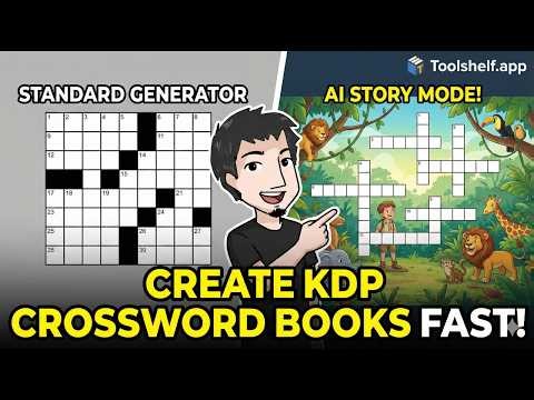 Create KDP Crossword Books Fast: The Ultimate Generator (AI Story Mode!)