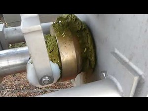 VincentCorp Extended Hopper CP4 - CBD Oil Extraction / Ethanol Recovery Screw Press Technology