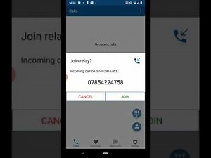 Relay UK demo video for Android