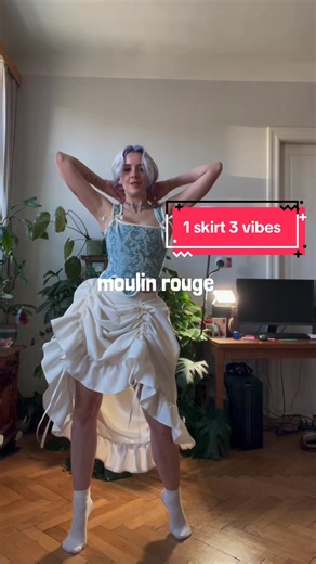 More importantly, which fabric would you choose for which vibe? 🤔 Also I have a little tutorial video on how to make this skirt in case you’re interested 🫶