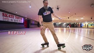 114K views · 3.8K reactions | I appreciate everyone who’s supported my tutorials on #Patreon so I want to give away a free sample of one of my tutorials. Try this move with your friends and be the coolest crew at the rink! For more tutorials visit https://www.patreon.com/kickglideskate. | Push | Facebook