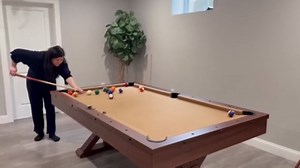 Pool Cue Stick Set of 6: 36" 42" 48" 52" 57" 13mm Tips Maple&Maras Wooden 1-Piece Billiard Cue Sticks, Pool Sticks for Adults Kids Beginners Billiards House Bar Small Space Pool Tables