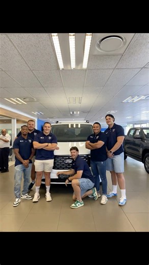16K views · 130 reactions |  What an awesome day out with our Namibia Rugby boys at Ford! The team had a blast test-driving the Ford Tourneo Trend — power, comfort, and style all in one ride!  Big thanks to Ford Namibia for hosting us — what a drive!  #NamibiaRugby #FordNamibia #TeamSpirit #TestDriveDay | Namibia Rugby Union | Facebook