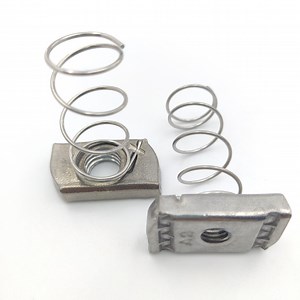 [Hot Item] DIN 6796 Factory Manufacturing High Quality Stainless Steel Channel Spring Nut