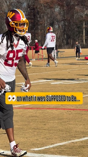 #TerryMcLaurin #DeeboSamuel #NoahBrown … ALL ON THE FIELD TOGETHER ‼️ Visions of how it was Supposed to Look this season. DQ spoke on how excited he is to be working with a FULL UNIT today. Ton of guys back from injury #Commanders Updates at 4,5&6 @fox5dc #RaiseHail | Chad Ricardo