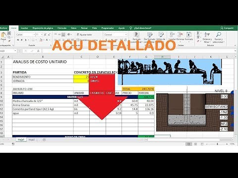 ANALISIS DE COSTOS UNITARIOS part 1 introduccion
