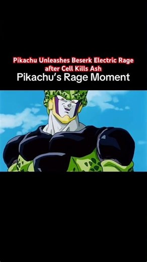 Cell Kills Ash… Pikachu Goes Berserk ⚡ | DBZ x Pokémon