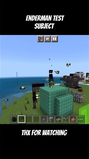 Enderman Test Subject #minecraft #shorts