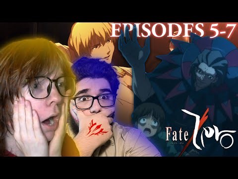 Fate/Zero Episodes 5-7 Group Reaction | Caster NEEDS to Go. (First Time Watching)