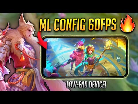 Mobile Legends 60 FPS Config (2025!) | Fix Lag on Low-End Devices - No Root