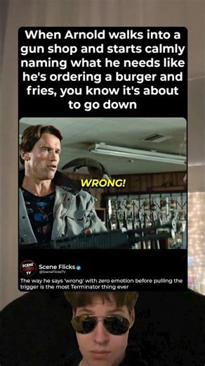 When gun shopping goes from transaction to termination, in The Terminator (1984)