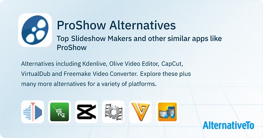 Great ProShow Alternatives: Top Slideshow Makers