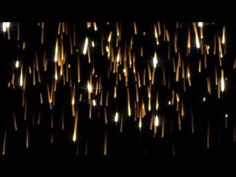 glowing golden particle motion graphics | animated video background loops | golden particles overlay