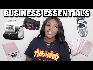 ESSENTIALS FOR RUNNING AN ONLINE BUSINESS! | LIFE OF AN ENTREPRENEUR