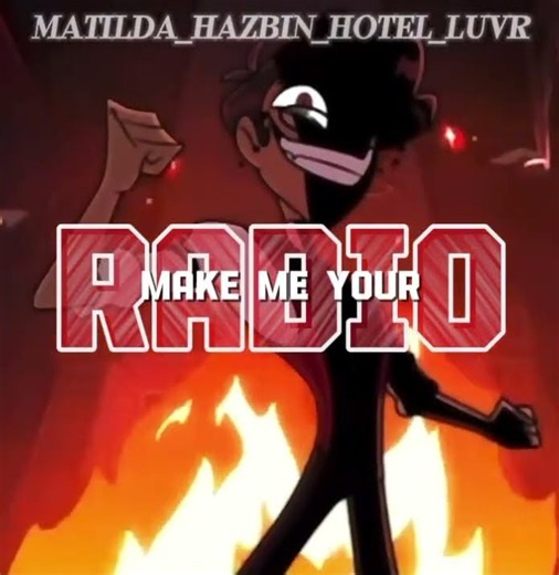 ❤️🩵🔪 Murdermedia - Make Me Your Radio! #murdermedia #radioatatic #alastor #vox #hazbinhotel