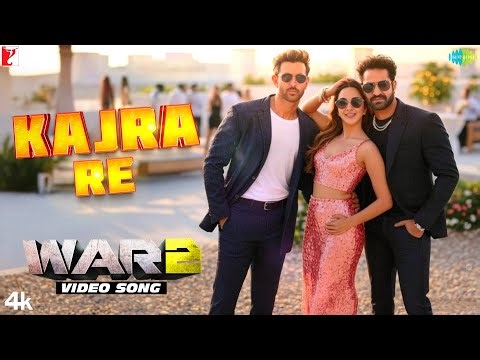 WAR 2: Video Song | Kajra Re (Hindi) | Hrithik Roshan | Kiara Advani | Jr NTR