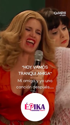 Épika karaoke party | “Todos tenemos una amiga así 🤣 Etiquetá a la Moni Argento de tu vida” | Instagram