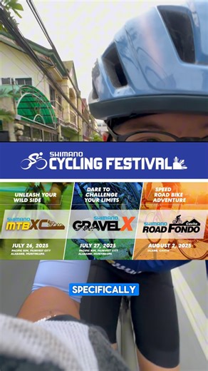 Tara let’s! Register na sa Shimano Cycling Festival 🙌🏼 https://scf2025.typeform.com/register-now | Clarissa Cycles