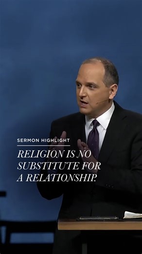 Religious devotion is not the same thing as a personal relationship with God. For more practical, biblical teaching from God’s Word, watch our Sunday livestream at 10:30 a.m. (Eastern) or join us in person at First Baptist Atlanta. Sunday services at 8:45 a.m. and 10:30 a.m. | First Baptist Atlanta