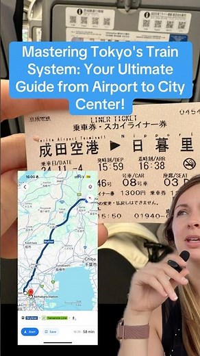 Mastering Tokyo's Train System: Your Ultimate Guide Airport to City Center! #tokyotravel #traveltips