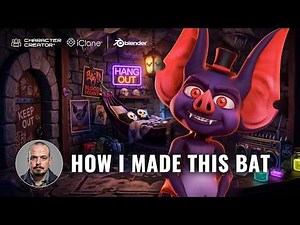 Character Creator 5 to Blender Workflow: Build a Stylized Bat Fast