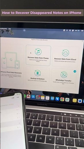 Notes Disappeared from iPhone? Here's the Recovery Solution
