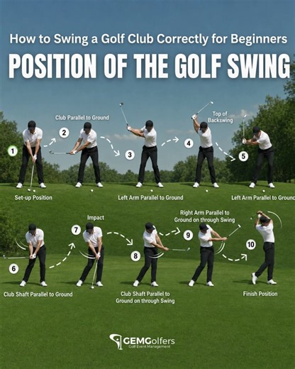 How to Swing a Golf Club Correctly For Beginners