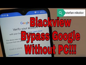 All New Blackview, Remove Google Account.Bypass FRP.
