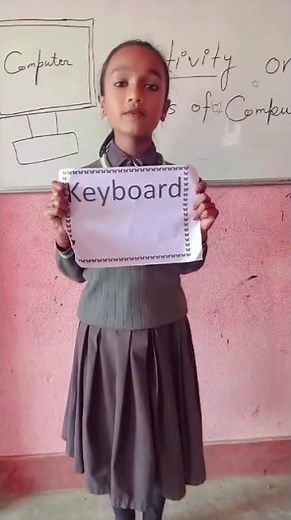 Parts of Computer Explained by Students | Computer Class Activity | KPS School Kerua