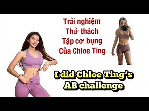 ABS in 2 weeks. tập bài"2 tuần tập bụng của Chloe Ting"| I did Chloe Ting's Ab Challenge
