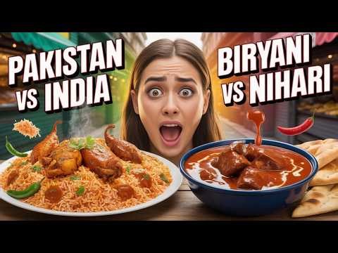 Pakistan VS India Same Food Different Taste!! Who does it better?