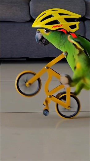 My cycling parrot 🚲🦜 #parrot #parrots #papagaio #birds #bird #bike #cycling #cyclist #meme #memes
