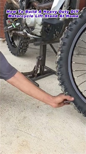 How To Build A Heavy Duty DIY Motorcycle Lift Stand At Home