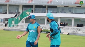 Action from the nets and fielding drills | Pakistan Test team's training in progress #PAKvBAN | Pakistan Cricket Team
