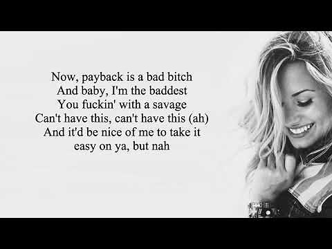 Demi Lovato - Sorry Not Sorry (Lyrics)