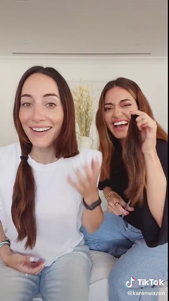 I still can’t believe my sister let me do this to her 😂 بعدني مش مصدقة إنو اختي خلّتني قصّلّها شعرها @@jessicawazen #haircut #viral #foryou #sisters