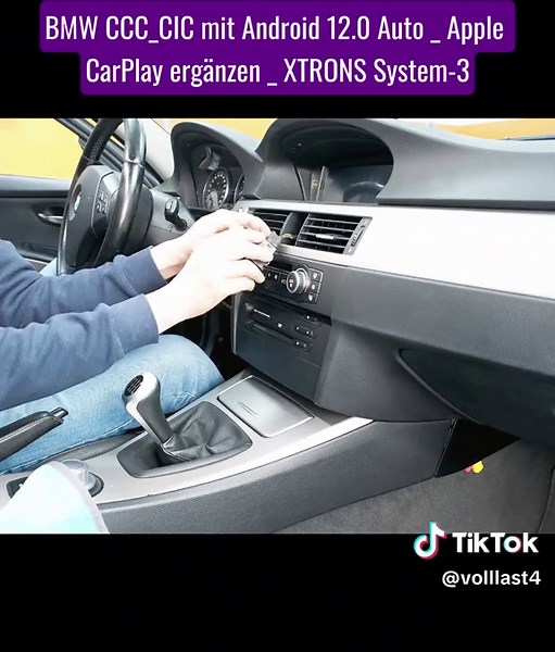 BMW CCC_CIC mit Android 12.0 Auto _ Apple CarPlay ergänzen _ XTRONS System