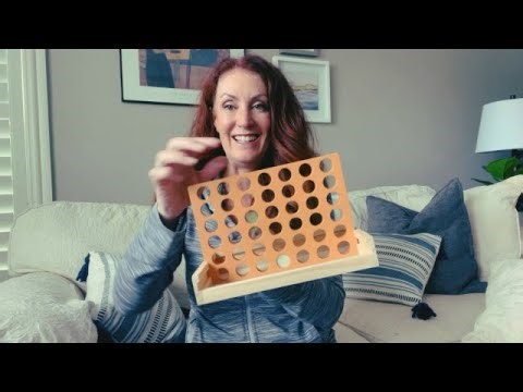 My honest review of this Wooden Connect 4 in a Row Game-